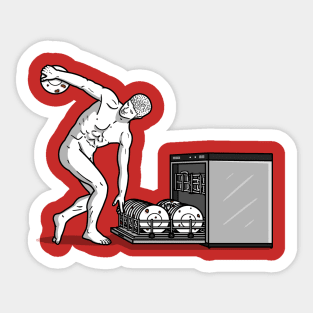 Dishwasholus! Sticker